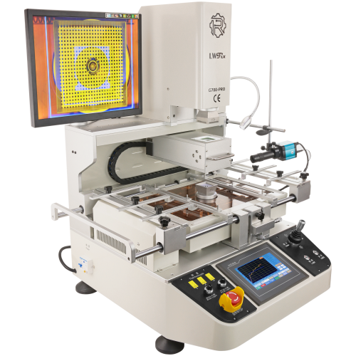 STACJA LUTOWNICZA BGA LWFix G700-PRO 5300W 2xHR+IR LCD KAM 1080p